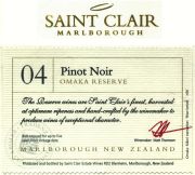 Pinot Noir_St Clair_Omaka reserve